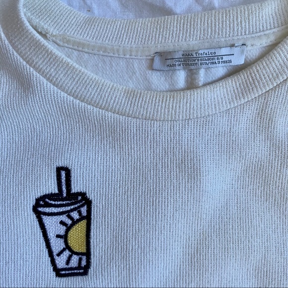 ZARA // TRF Patch Dress - Picture 5 of 9